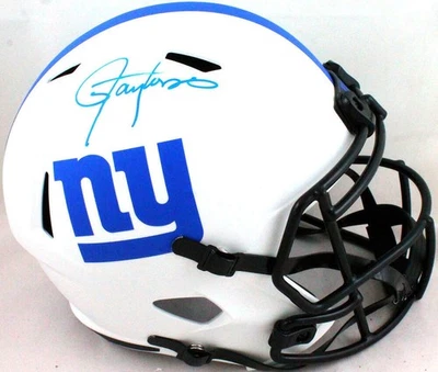 Шлем с автографом Лоуренса Тейлора из NY Giants Lunar Speed F/S — Beckett W *синий - Изображение 1 из 4