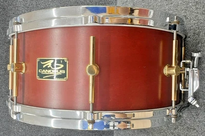 CANOPUS MO-1465 Maple Snare Drum 14"x6.5" Made in Japan - Image 1 of 4