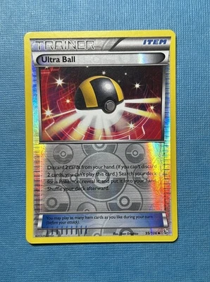 1x Ultra Ball - 113/124 - Uncommon - Reverse Holo NM-Mint Pokemon XY Fates - Image 1 of 4