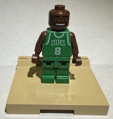 Vint 2003 Lego Antoine Walker Boston Celtics #8 Minifigure NBA Green Jersey 3562 Foto 1 de 4