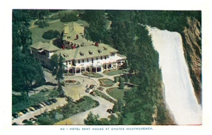 Vintage Postcards Hotel Kent House and Montmorency Falls Quebec Canada - Picture 1 of 2