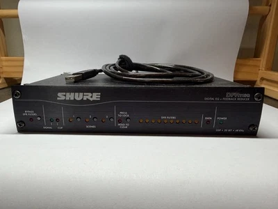 Shure  DFR11EQ Digital EQ + Feedback Reducer, w/DSUB to USB Cable & IEC - Image 1 of 4