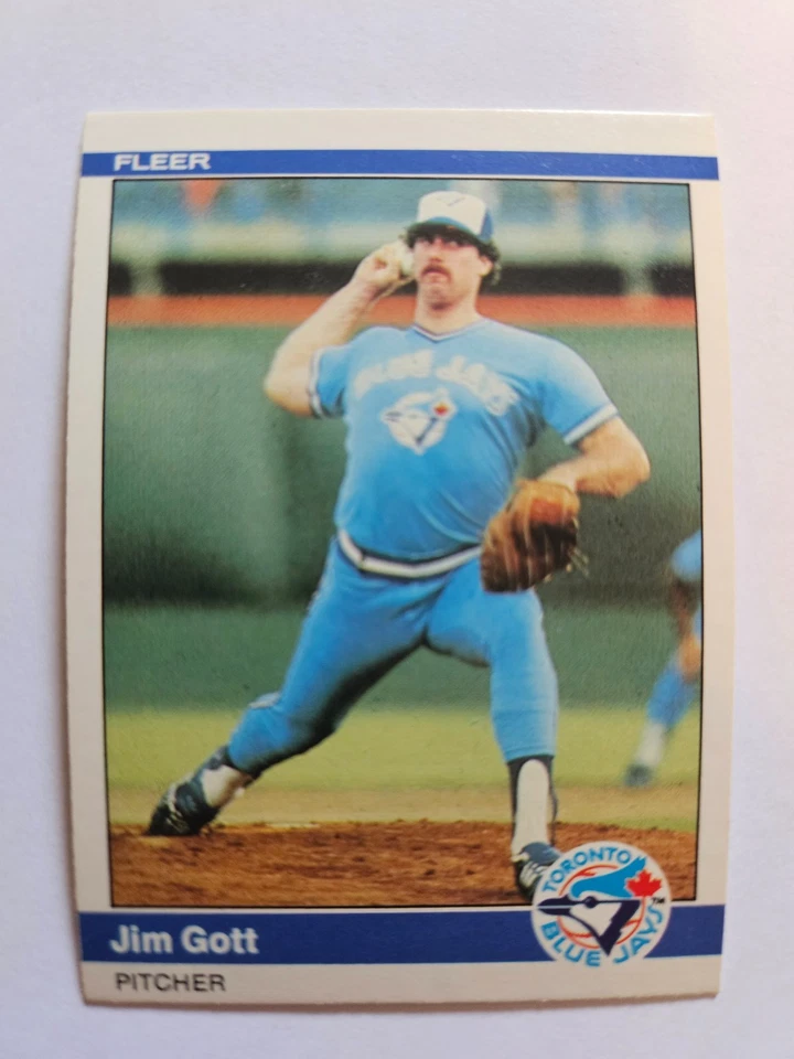 1984 FLEER JIM GOTT #155 NM - Image 1 of 1