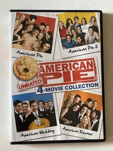 American Pie 4-Movie Collection - DVD - Very Good - Natasha Lyonne,Shannon Eliz - Foto 1 di 4