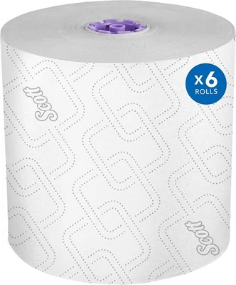 Scott Professional 950'/rollo, 6 rollos/estuche, 5.700'/estuche, blanco  Foto 1 de 4