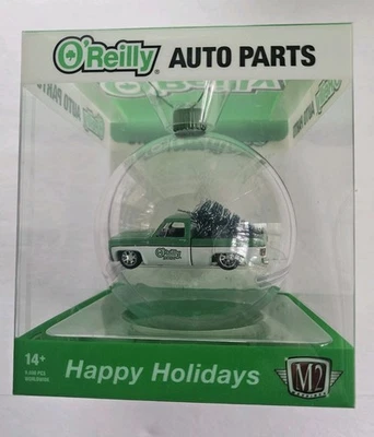 M2 MACHINE - O`REILLY CHRISTMAS ORNAMENTS - 1979 CHEVY PICKUP TRUCK - Image 1 of 4