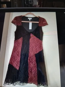 NEW Topshop Women's lace short party dress ,size M - Picture 1 of 6