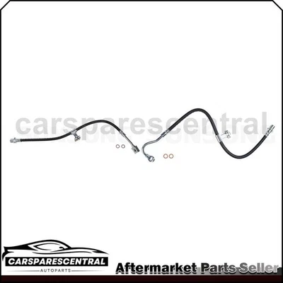 Juego de 2 mangueras de freno delanteras para GMC P3500 1989 3,9 L Foto 1 de 4