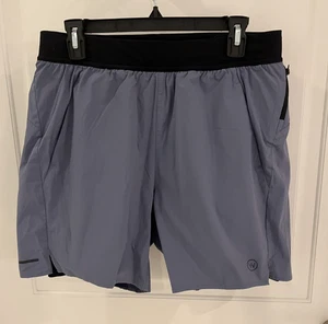 Neu ohne Etikett Whoop Shorts Herren L lila blau 4.0 jede Kleidung gefüttert sportlich Leistung - Bild 1 von 9
