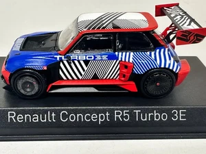 1/43 Norev Renault Concept R5 Turbo 3E E-Tech 100% Electric blue red 2023 - Imagen 1 de 4