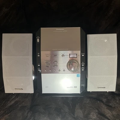 Panasonic SA-PM29 Compact Stereo System-5 CD-Cassette-No Remote-TestedWorks AMFM - Image 1 of 4