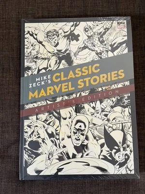 MIKE ZECK'S CLASSIC MARVEL STORIES ARTIST'S EDITION OVERSIZED IDW - Image 1 of 4