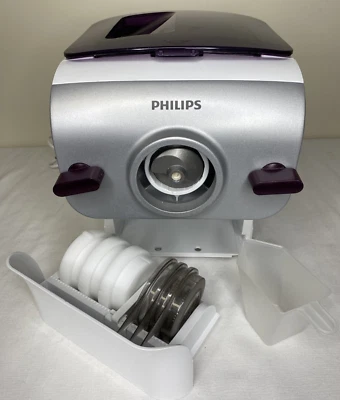 Phillips Pasta Maker HR2369 w/Attachments Tested Works - Image 1 of 4