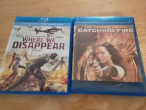 2 BLU-RAY LOT USED CATCHING FIRE/WHERE WE DISAPPEAR - Picture 1 of 3