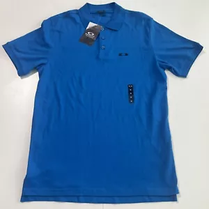 Oakley Mens Polo Shirt Sz M Short Sleeve Backdoor Golf Casual NEW - Picture 1 of 6