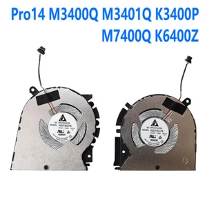 For ASUS Pro14 M3400Q M3401Q K3400P M7400Q X7400P Laptop CPU GPU Cooling Fan - Picture 1 of 6
