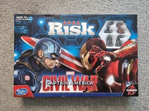 Risk Marvel Captain America Avengers Civil War Board Game 2015 Hasbro New Unused - Picture 1 of 16