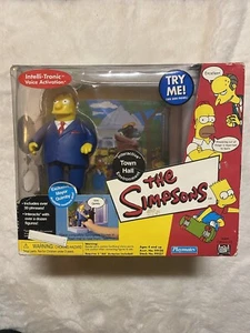 Playmates Simpsons WOS Town Hall Interactive Environment w/ Mayor Quimby - Picture 1 of 2