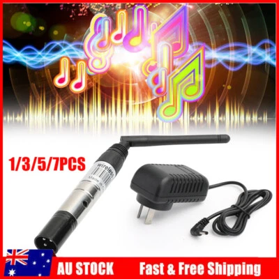 DMX512 Wireless Receiver Transmitter 2.4G Stage Lighting Effects DMX Controllers - image 1 of 4