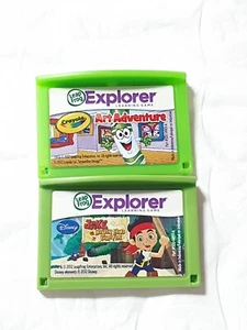LeapFrog LeapPad 1,2,3 Ultimate Ultra XDi Leapster Juegos Arte Aventura/Jake - Imagen 1 de 3