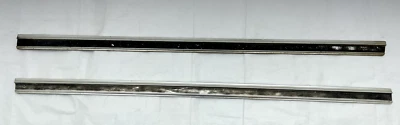 1970 1971 1972 Chevrolet Monte Carlo Lower Door Trim Molding Left Right Pair - Image 1 of 4