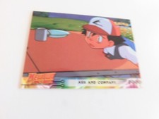 VINTAGE pokemon topps trading card ASH AND COMPANY # 9 movie edition 1998