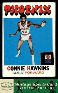 1971 Topps - Connie Hawkins - #105  Phoenix Suns Low Grade - "Sticker of Front" - Picture 1 of 2