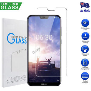 Tempered Glass Screen Protector For Nokia 2.1 /3 /5 /6 Nokia 6.1 /7 Plus /8 1 X5