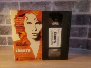 The Doors (1991) VHS Cassette Tape Used Oliver Stone Film Val Kilmer - Picture 1 of 12
