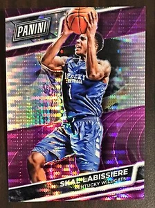2016 Panini National Skal Labissiere Rc Rookie Viola Prizm Rifrattore /50 RARO!! - Foto 1 di 1