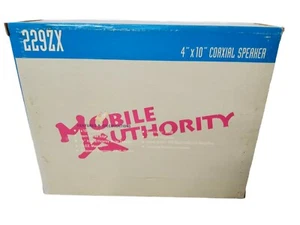 Mobile Authority SN 229ZX 4 x 10 " 150W coaxial speaker set - New Old Stock - Bild 1 von 3