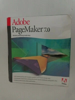 Adobe PageMaker 7.0 (Retail) (1 User/s) - Full Version for Mac 17530334 - Image 1 of 4