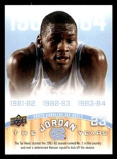 Upper Deck North Carolina Michael Jordan #165 North Carolina Tar Heels  2010