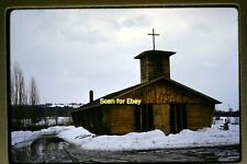 Church near a Ski Resort in Vermont in 1960, Original Slide aa 5-19b