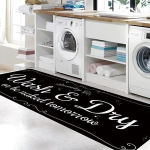 Laundry Room Rug Non Slip Floor mats Farmhouse Large Laundry Rugs for Laundry... - Picture 1 of 7