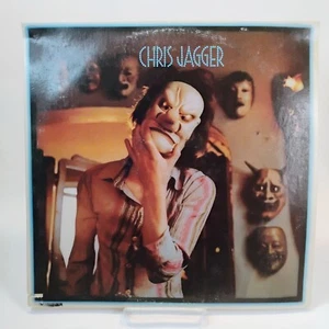 Vintage Chris Jagger Self-Titled LP Album 1973 Asylum SD-5069 Cut-Out - Imagen 1 de 7