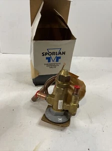SPORLAN P/N P0765-18 EGVE-1-ZP R-22 EXTERNAL OD SWEAT EXPANSION VALVE - Picture 1 of 4