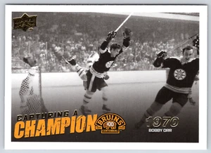 BOBBY ORR 2023-24 CENTENARIO BOSTON BRUINS CAPTURANDO CAMPEÓN ORO CC-11 86002 - Imagen 1 de 2
