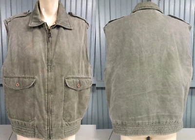 Fieldmaster Large Full Zip Cotton Hunting Outdoors Vest 25" Chest - Image 1 of 4