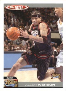 2004-05 Topps Total Team Checklists #22 Allen Iverson - Picture 1 of 2