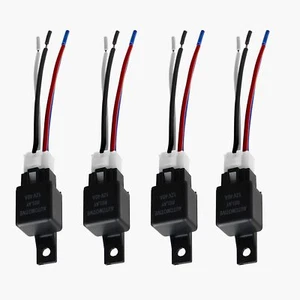 Relé de alta resistencia 4 piezas JD-2912 4 pines DC 12V 40A relé automático multiusos - Imagen 1 de 6