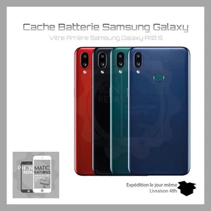 Backcover Akkudeckel für Samsung Galaxy A10s mit Logo Optik Foto - Bild 1 von 5