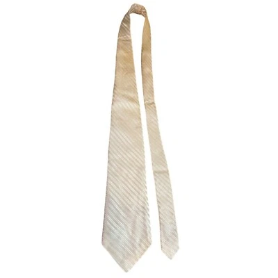 Corbata Nicole Miller New York Para Hombre Rayas Blancas Trabajo Papá Regalo Foto 1 de 4