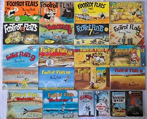 22 cómics planos Footrot 1st 16 + 4 libros de bolsillo y fines de semana #1 y #2 - Imagen 1 de 22