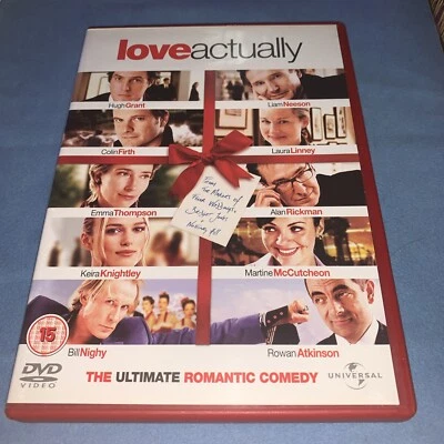 Love Actually (DVD, 2005). Region 2,4 PAL. Like New. - Image 1 of 4