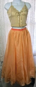 Maxi Too Too Skirt Ethnic Skater Swing Long Maxi Skirt Women/Junior 25" Waist - Picture 1 of 16
