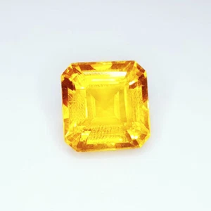 Gemas sueltas 8-10 quilates amarillo natural citrino sin tratar certificada A+ gema de calidad W06 - Imagen 1 de 11