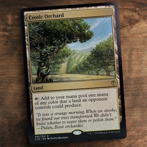 Exotic Orchard - Commander 2016 - Magic The Gathering MTG - Rare - Near Mint - Picture 1 of 3