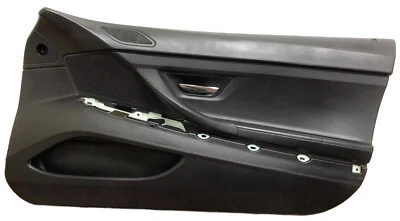 BMW M6 F13 2013 cupé negro pasajero lateral derecho panel de moldura cuero 12-17 Foto 1 de 4