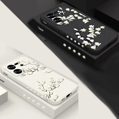 Phone Case For Xiaomi Redmi Note 13T 12 11 Pro Flower Lanyard Shockproof Cover - Image 1 of 4